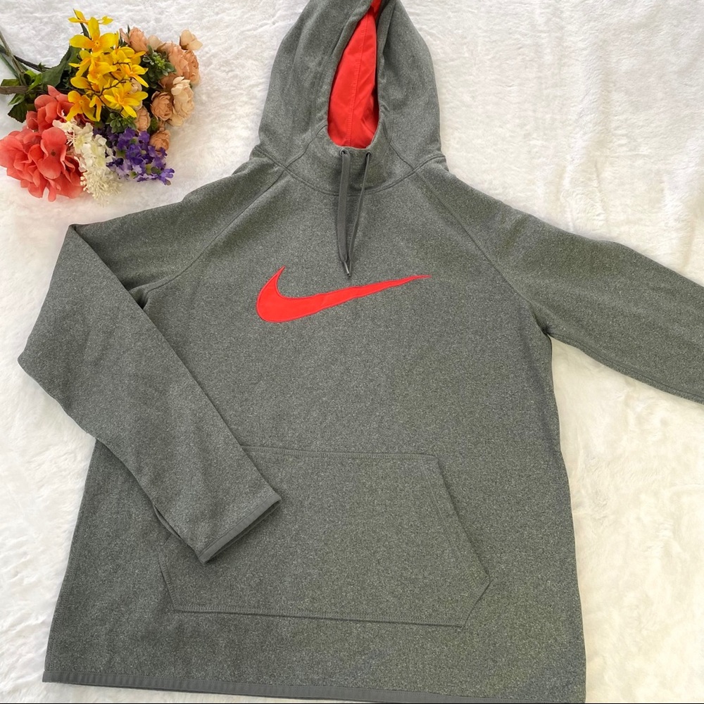 Nike Unisex Gray Hoodie Pullover M